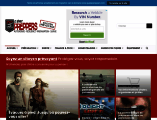 quebecsurvieurbaine.com screenshot