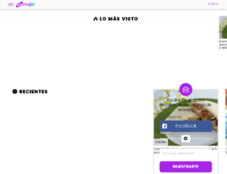 quebellamujer.com screenshot