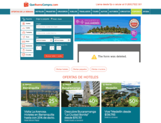 quebuenacompra.com screenshot
