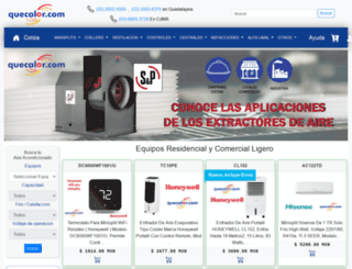 quecalor.com screenshot