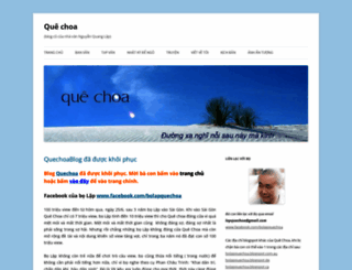 quechoablog.wordpress.com screenshot