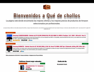 quedechollos.com screenshot