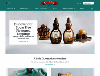 queen.com.au screenshot