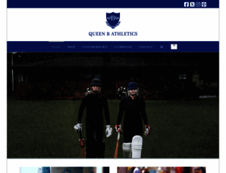 queenbathletics.com screenshot