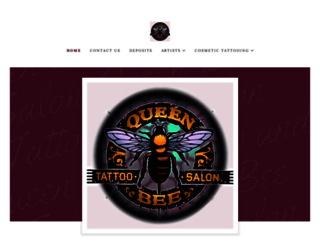 queenbeetattoos.com screenshot