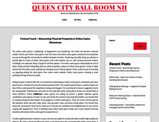 queencityballroomnh.com screenshot