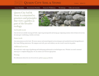 queencitysoilandstone.com screenshot