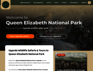 queenelizabethnationalparkuganda.com screenshot