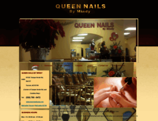 queennailsspa.com screenshot