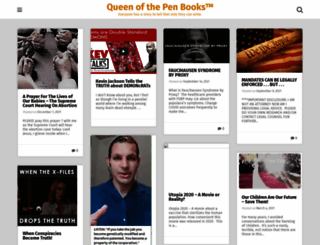 queenofthepenbooks.com screenshot