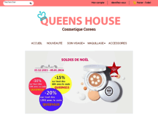 queenshouse.fr screenshot