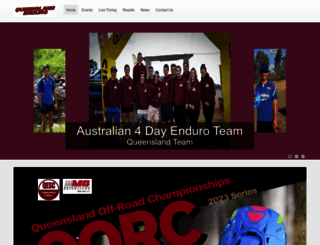 queenslandenduro.com.au screenshot