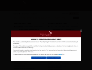 queenslandjudgments.com.au screenshot