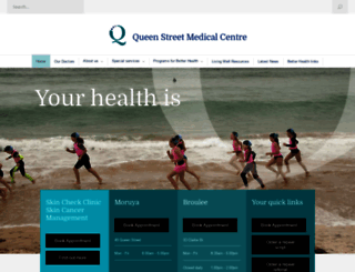 queenstreetmedical.com.au screenshot