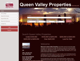 queenvalleyrealestate.com screenshot