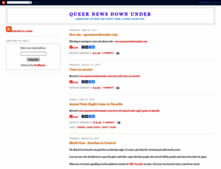 queernewsdownunder.blogspot.com screenshot