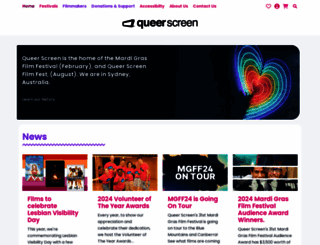 queerscreen.org.au screenshot
