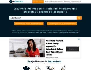 quefarmacia.com screenshot