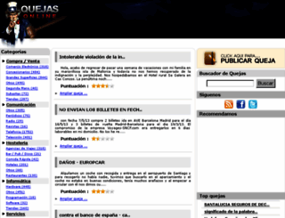 quejasonline.com screenshot