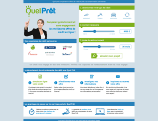 quel-pret.com screenshot