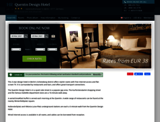 quentin-design-berlin.hotel-rez.com screenshot