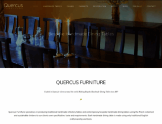 quercus-furniture.co.uk screenshot