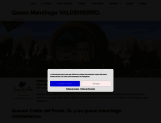 quesosmanchegos.com screenshot
