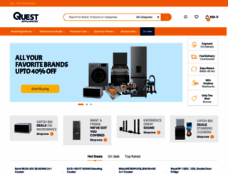 questappliances.com screenshot