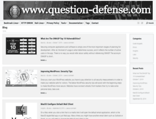 question-defense.com screenshot