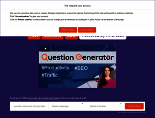 question-generator.com screenshot