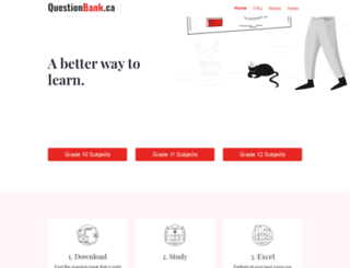 questionbank.ca screenshot
