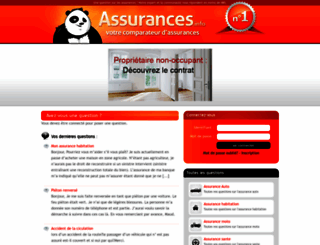 questions.assurances.info screenshot