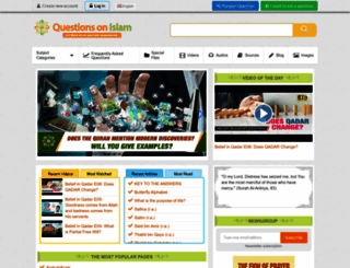 questionsonislam.com screenshot