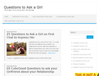 questionstoaskagirls.com screenshot