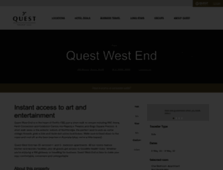 questwestend.com.au screenshot