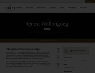 questwollongong.com.au screenshot