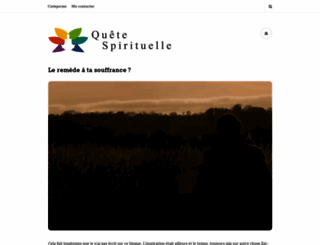 quetespirituelle.com screenshot