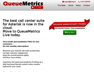 queuemetrics-live.com screenshot