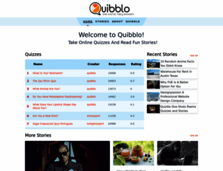 quibblo.com screenshot