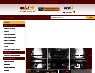 quickbbqparts.com screenshot
