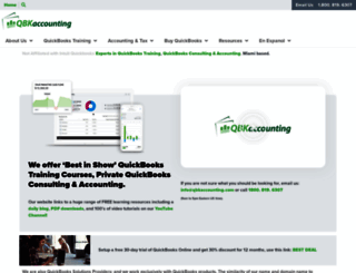 quickbooks-training.net screenshot