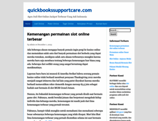quickbookssupportcare.com screenshot