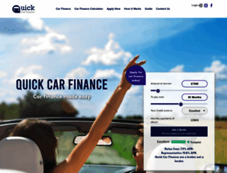 quickcarfinance.co.uk screenshot
