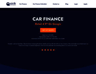 quickcarfinance.co.uk screenshot