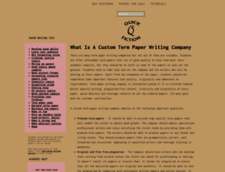 quickfiction.org screenshot