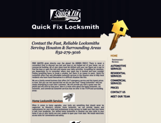 quickfixlocksmith.com screenshot