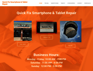 quickfixphone.com screenshot