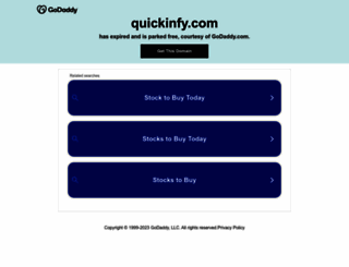 quickinfy.com screenshot