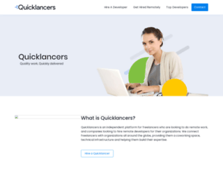 quicklancers.com screenshot