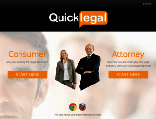 quicklegal.com screenshot